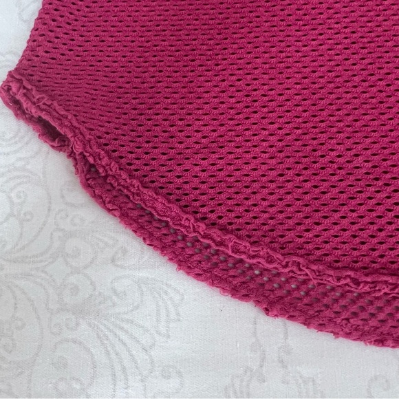 ELECTRIC & ROSE Hot Pink Canal Mesh Tank Size Small - Picture 8 of 13